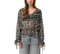 Chemisier en Mousseline de Soie avec Volants