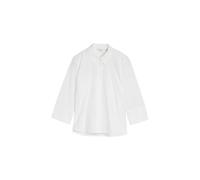 Chemisier en popeline femme Tom Tailor Blanc 40