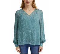 Chemisier - Esprit - Manches longues - Turquoise - Femme - Chic intemporel 40