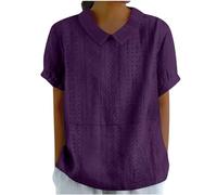 Chemisier Femme Chic et Élégant Violet Chemisier Femme Chic et Élégant Vert Chemisier Femme Chic et Élégant Noir Grande Taille Chemisiers et Blouses Femme Grande Taille