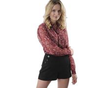 Chemisier femme Deeluxe Delia Rouge XS