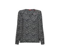 ESPRIT 103EE1F326 Blouse, 004/BLACK 4, XS Femme