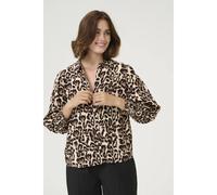 Kaffe Chemisier 'Pedra' beige / marron / noir, Taille L