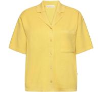 Chemisier femme KnowledgeCotton Apparel Gots Vegan Jaune L