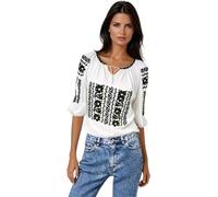 Chemisier femme, ML RR 1 blanc, taille S