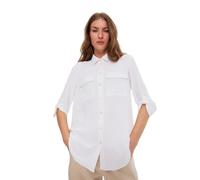 Chemisier femme Moodo L-KO-4909 Blanc M
