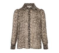 Chemisier FEMME MORGAN avec manches longues et col à rabats noir 36