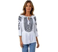 Chemisier femme R24, noir/blanc, marimea M