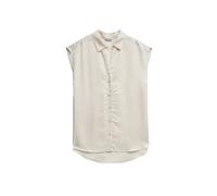Salsa Jeans Basic Sleeveless Shirt Beige M Femme