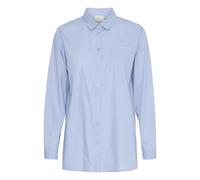Chemisier manche longue femme Ichi Gesta Bleu 36