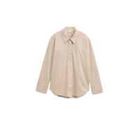 Chemisier manches longues aspect daim femme Tom Tailor Gris 38