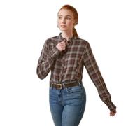 Chemisier manches longues femme Ariat Clarion Marron M