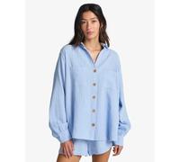 Chemisier manches longues femme Billabong Swell Bleu XS