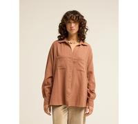 Chemisier manches longues femme Billabong Swell Marron L