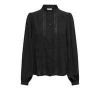 Jacqueline de Yong, Chemisier Ellis femme, manches longues en dentelle, noir, Taille XS
