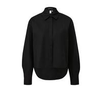 Chemisier manches longues femme QS Noir 38