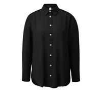 Chemisier manches longues fluide et souple femme QS Noir 42