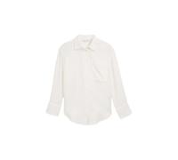Chemisier manches longues mousseline femme Tom Tailor oversize Blanc 46