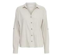 Chemisier manches longues tissÃ© femme Pulz Jeans Luca Beige XL