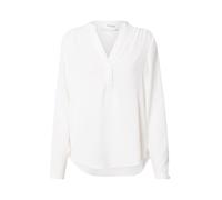 Selected Mivia Long Sleeve V Neck T-shirt Blanc 40 Femme