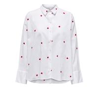 Chemisier - Only - Blanc - 100% Coton - Manches longues - Coupe ample M