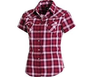 Chemisier pour femme Western Chemisier Bikerin Country Cowgirl Style occidental » Doreen«, rouge x, M