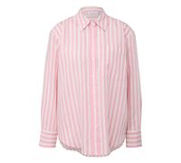 Chemisier rayé en viscose mélangée col chemise femme COMMA Rose 42