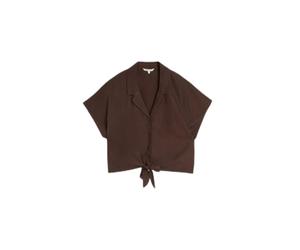 Chemisier resort nÅud femme Tom Tailor Denim Marron L