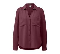 Chemisier revers aux manches femme QS Rouge 32