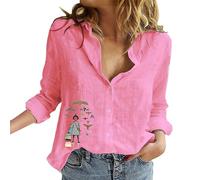 Chemisier Rouge Soldes Pull Femme Tunique Soldes Tee Shirts NoëL Chemisier Chic Impression Uniforme Travail Manche Longue Fille Orange Chemise Blanche A Carreaux Rouge Crop Tops Fluide