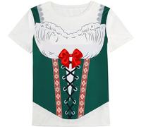 Chemisier Traditionnel Bavarois pour Femme - en Dentelle - Blanc - Manches Courtes - Noir - Manches mi-Longues - pour fête de la bière - Stuttgarter - Fête du Printemps - Cannstatter - Coton