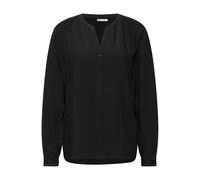 Chemisier tunique à boutons femme Cecil Uni Noir 42
