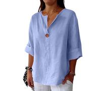 Chemisiers Et Blouses Femme Chemisier Femme Chic Et Élégant Grande Taille Dentelle Haut Blanche Tshirt Été Elegant Longue Top Noire Vêtements Mes Commandes 2#Bleu Clair XL
