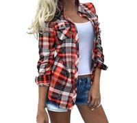 Chemisiers Et Blouses Femme Grande Taille Chemise Anti UV Femme Manche Longue Chemisier avec Poche Cardigan Haut Manches Enroulables Top Courte Loungewear Bouton Chemise Leger Chemisette