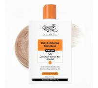 Chemist at Play Body Wash Exfoliating for Dry Rough Bumpy Strawberry Skin with 1% Salicylic Acid 2% Lactic Acid and Ceramides for Men and Women | 473 ml