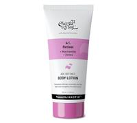 Chemist at Play Lotion pour le corps avec 4 % de rétinol, niacinamide et zemea - Lotion éclaircissante pour le corps - Pour les combats secs et huileux - Signes visibles de nourrissons de