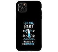 Chemistry Shirt : la Solution ou Le précipité Font Partie de la Solution Coque pour iPhone 11 Pro Max