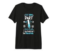 Chemistry Shirt : la Solution ou Le précipité Font Partie de la Solution T-Shirt Haut de Gamme