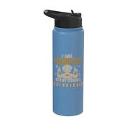 Chemistry Teacher Pun Periodically Science Stainless Steel Insulated Water Bottle