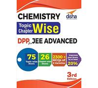 Chemistry Topic-Wise & Chapter-Wise Dpp (Daily Practice Problem) Sheets For Jee Advanced 3rd Edition