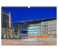 Chemnitz - photographié par Michael Allmaier, Version française (Calendrier mural 2026 DIN A3 portrait), Calendrier CALVENDO mensuel