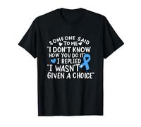 Chemo de Sensibilisation au Cancer de la Prostate Bleu Clair T-Shirt