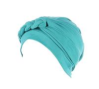 Chemo Turban pour femme - Bonnet musulman doux et souple - Pour femme, vert menthe, taille unique