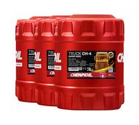 CHEMPIOIL 15W-40 Camion Super Shpd CH-4, Huile, Api CI-4, Acea E7, 3x20 Litre