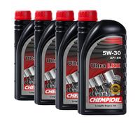 CHEMPIOIL Ultra Lrx 5W-30 Huile , Acea C3, Api Sn, BMW LL-04, 4x1 Litre