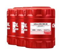 CHEMPIOIL Ultra LRX Huile Moteur 5W-30 ACEA C3 API SN BMW LL-04 3x20 L