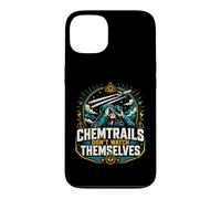 Chemtrails Don't Watch Themselves Humour de Complot Amusant Coque pour iPhone 13