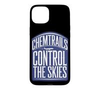 Chemtrails T-Shirt théorie du Complot et contrôle météo Secret Coque pour iPhone 15 Plus