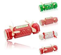 CHEMYO Boîte à Tirer d’Argent de Noël Surprise - Pochette à Révélation d’Argent pour Enfants et Adultes, Comprend Carte et Sacs de Noël, Idéale pour Gâteau à Argent et Fête de Vacances