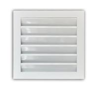 CHEMYO Grille D'aération Rectangulaire en Encastrer, Grille D'Aération Extérieure/Intérieure, Grille De Ventilation À Lamelles (Taille : 600x400mm)